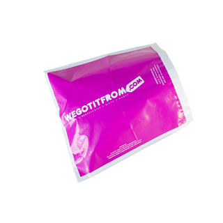 Bright Pink Printed eCommerce Bag