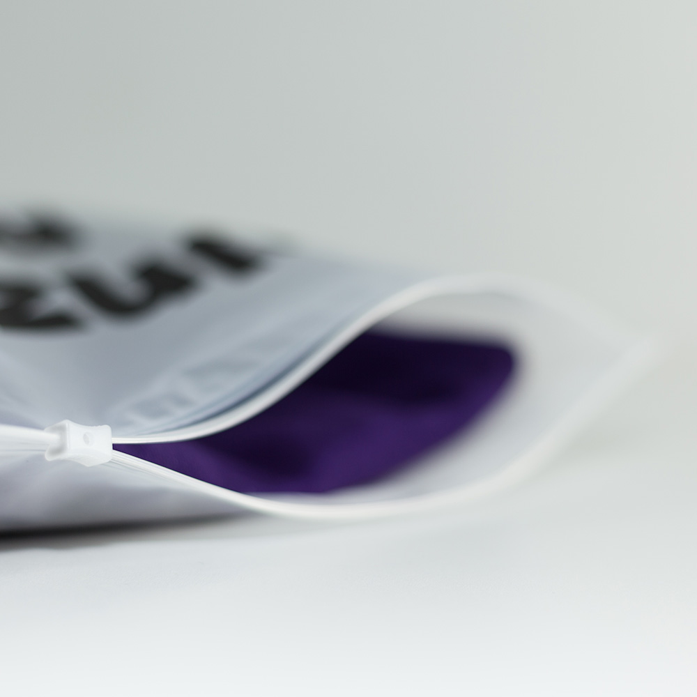 Printed Frosted Zip Lock Bags