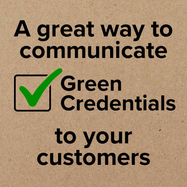 Highlight your Green Credentials