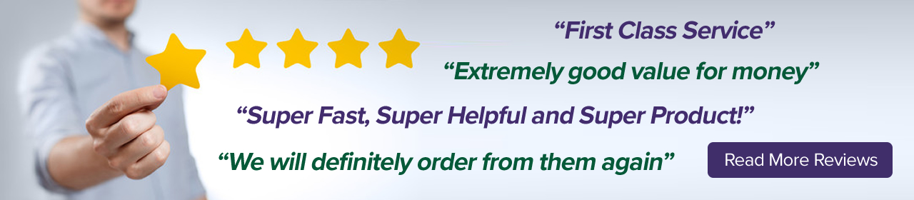 5 Star Reviews of Printed Mail Bags