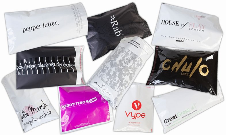 personalised mailing bags